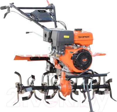 Мотокультиватор бензиновый Skiper SP-1600S + колеса 4.00-10- фото
