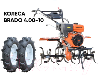 Мотокультиватор бензиновый Skiper SP-1600S + колеса 4.00-10- фото2