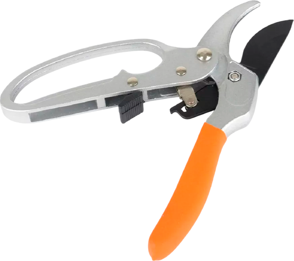 Секатор механический No Brand Комфорт С храповым механизмом 205мм / 010129- фото