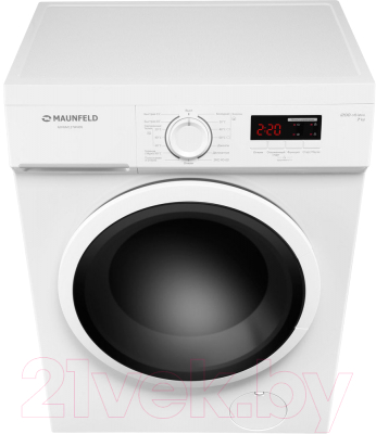 Стиральная машина Maunfeld MFWM127WH05- фото4
