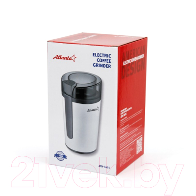 Кофемолка Atlanta ATH-3401 (белый)- фото6
