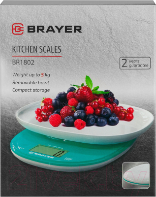 Кухонные весы Brayer BR1802- фото8