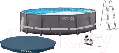 Каркасный бассейн Intex Ultra Frame / 26326NP- фото3, картинка3 Каркасный бассейн Intex Ultra Frame / 26326NP- фото3