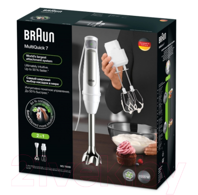 Блендер погружной Braun MultiQuick 7 MQ7005B- фото6