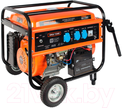 Бензиновый генератор PATRIOT Max Power SRGE 7200E- фото