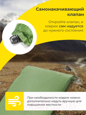 Туристический коврик Sundays Самонадувающийся ZC-SIM001-2- фото3
