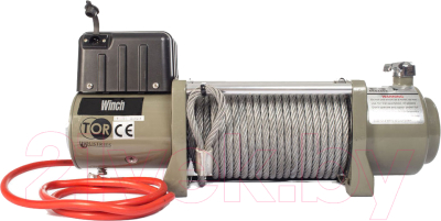 Лебедка автомобильная TOR ЛА SEC16800 7620кг 28м 24V / 1004016- фото