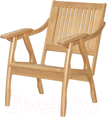 Кресло садовое Мебелик Массив решетка- фото