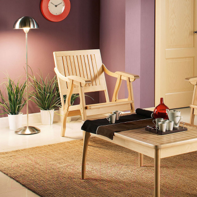 Кресло садовое Мебелик Массив решетка- фото7