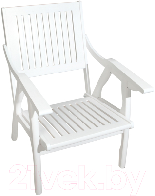 Кресло садовое Мебелик Массив решетка- фото2