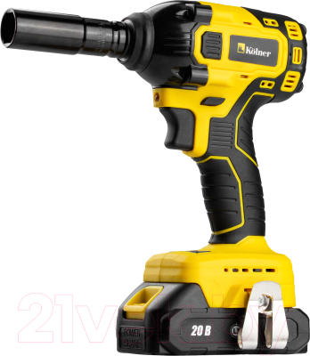 Аккумуляторный гайковерт Kolner KCW 20/350 (кн20-350цв)- фото6