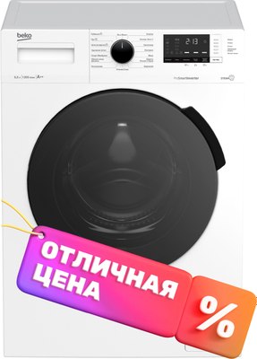 Стиральная машина Beko WSPE6H612W- фото