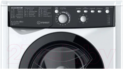 Стиральная машина Indesit EWSB 5085 BK CIS- фото2