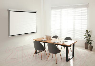 Проекционный экран Cactus Wallscreen CS-PSW-128X170- фото3, картинка3 Проекционный экран Cactus Wallscreen CS-PSW-128X170- фото3