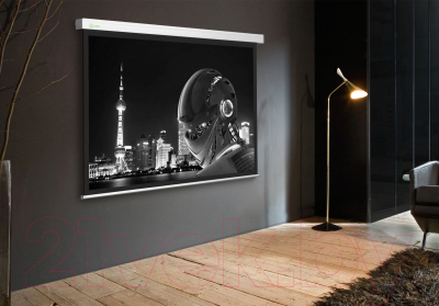 Проекционный экран Cactus Wallscreen CS-PSW-128X170- фото4, картинка4 Проекционный экран Cactus Wallscreen CS-PSW-128X170- фото4