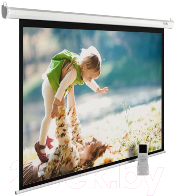 Проекционный экран Cactus MotoExpert CS-PSME-240X150-WT- фото2, картинка2 Проекционный экран Cactus MotoExpert CS-PSME-240X150-WT- фото2