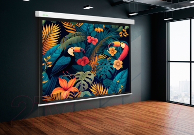 Проекционный экран Cactus Motoscreen CS-PSM-152X203- фото4, картинка4 Проекционный экран Cactus Motoscreen CS-PSM-152X203- фото4