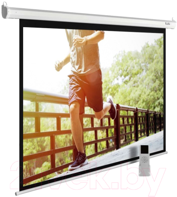 Проекционный экран Cactus MotoExpert CS-PSME-280X175-WT- фото2, картинка2 Проекционный экран Cactus MotoExpert CS-PSME-280X175-WT- фото2