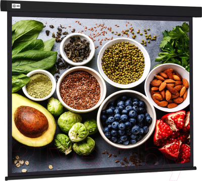 Проекционный экран Cactus Wallscreen CS-PSW-187X332-BK- фото, картинка Проекционный экран Cactus Wallscreen CS-PSW-187X332-BK- фото