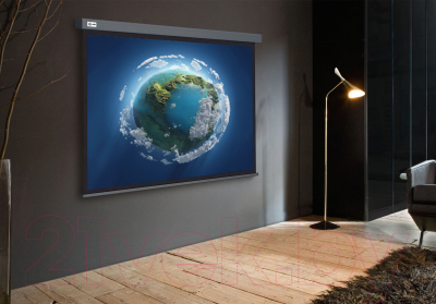 Проекционный экран Cactus Wallscreen CS-PSW-187X332-SG- фото3, картинка3 Проекционный экран Cactus Wallscreen CS-PSW-187X332-SG- фото3