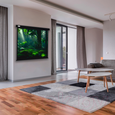 Проекционный экран Cactus Wallscreen CS-PSW-213X213-BK- фото3, картинка3 Проекционный экран Cactus Wallscreen CS-PSW-213X213-BK- фото3
