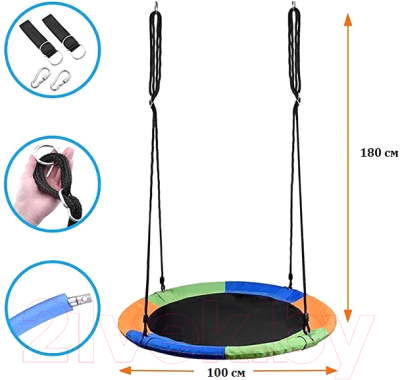 Качели Perfetto Sport Полотно / BS-05- фото2