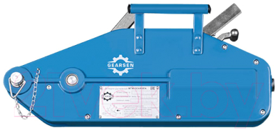 Лебедка ручная Gearsen MTM 800 / GMTM 800 (0.8т, 20м)- фото