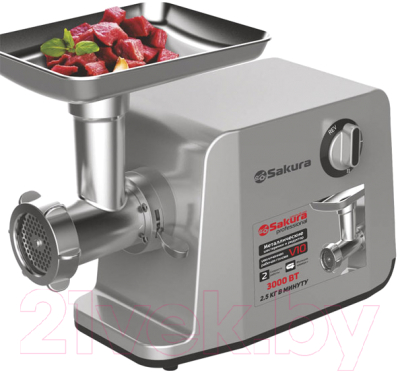 Мясорубка электрическая Sakura SA-6426 Professional- фото