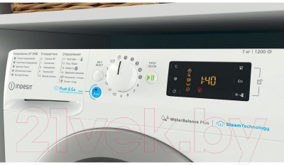 Стиральная машина Indesit BWSE 71252X WSV- фото5