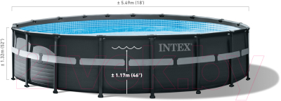 Каркасный бассейн Intex Ultra Frame / 26330- фото6