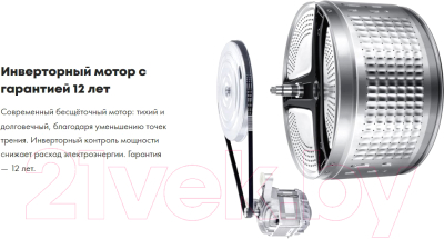 Стиральная машина Haier HW60-BP10919A- фото7
