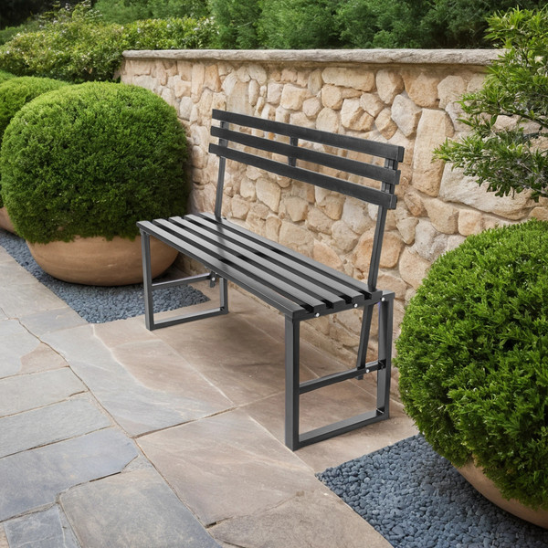 Скамья садовая Sundays Relax СКМС-1 со спинкой- фото7