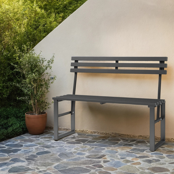 Скамья садовая Sundays Relax СКМС-1 со спинкой- фото8