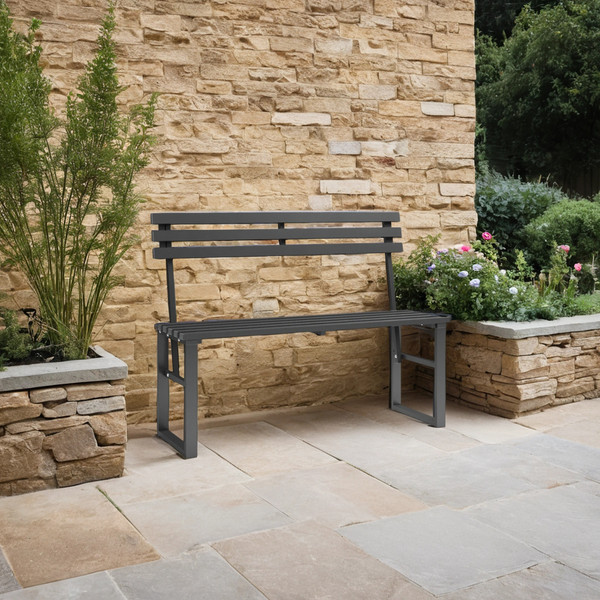 Скамья садовая Sundays Relax СКМС-1 со спинкой- фото9