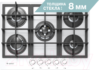 Газовая варочная панель GEFEST ПВГ 2342 К12- фото2