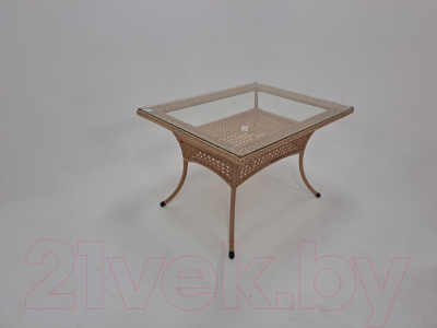 Стол садовый AIKO Deco 7035П стол-2 прямоугольный 120x90x75- фото5