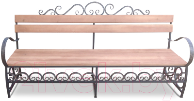 Скамья садовая СтальСнабДизайн ЛК-1- фото3