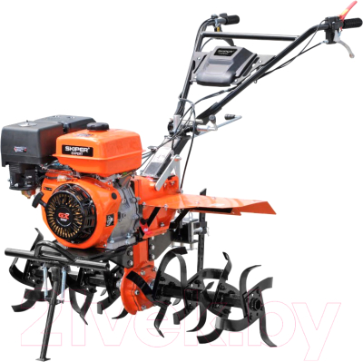 Мотоблок Skiper SP-1800SE Expert + Ручка (18л.с, с ВОМ 3+1, без колёс)- фото