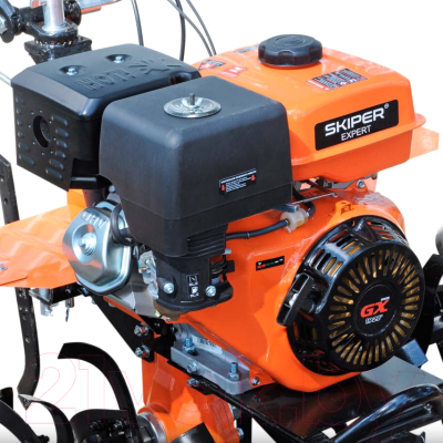 Мотоблок Skiper SP-1800SE Expert + Ручка (18л.с, с ВОМ 3+1, без колёс)- фото3