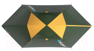 Палатка Husky Boyard Classic 4P (зеленый)- фото5