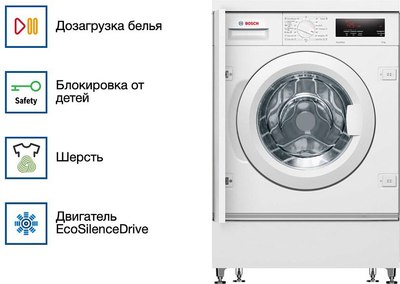 Стиральная машина встраиваемая Bosch WIW24342EU- фото7