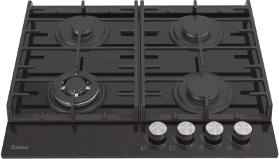 Газовая варочная панель Evelux HEG 650 BG- фото2