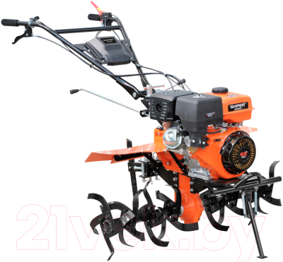 Мотоблок бензиновый Skiper SP-1600SE Expert + колеса 7.00-8 Extreme- фото