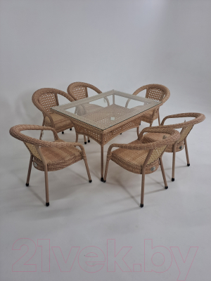 Комплект садовой мебели AIKO Deco 7035 прямоугольный- фото4