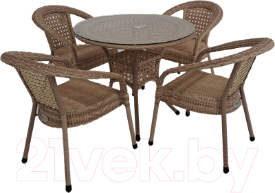 Комплект садовой мебели AIKO Deco 7035П круглый- фото
