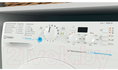 Стиральная машина Indesit BWSD 61051 WWV RU- фото8