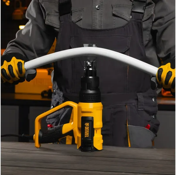 Строительный фен Denzel HG-2000M / 28005- фото4