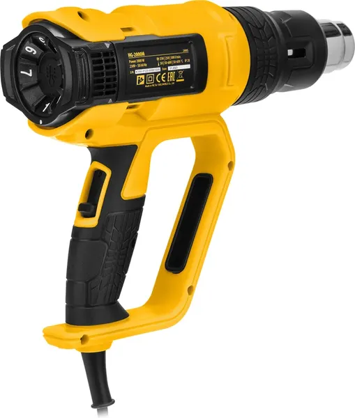 Строительный фен Denzel HG-2000M / 28005- фото8