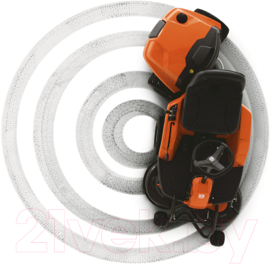 Райдер бензиновый Husqvarna R 112C- фото8