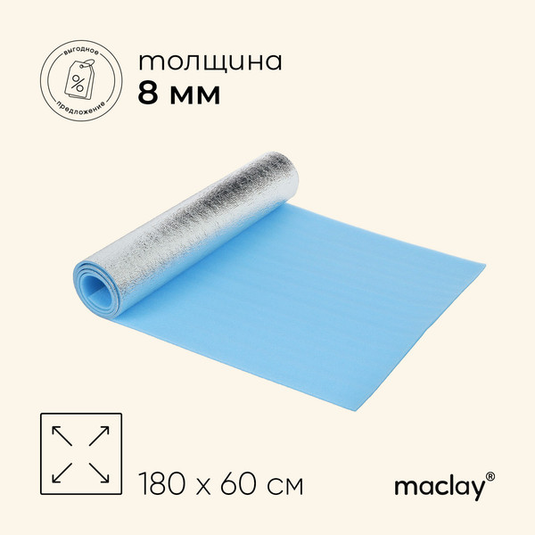Туристический коврик Maclay 562822- фото5
